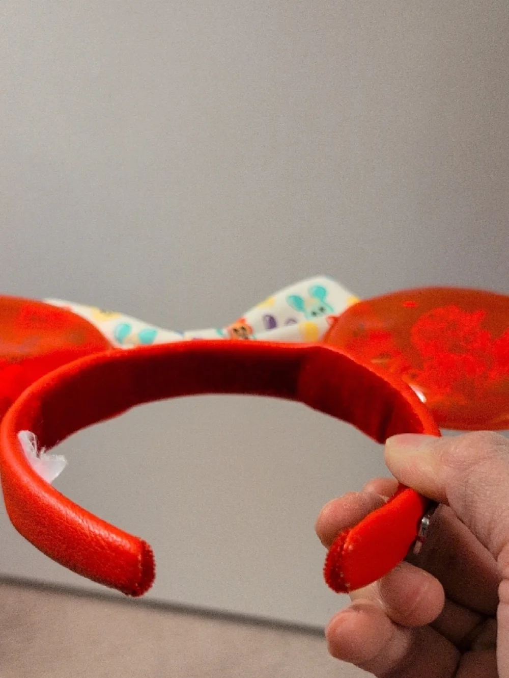 Loungefly Disney Parks Popcorn Balloons Minnie Ears Headband EUC